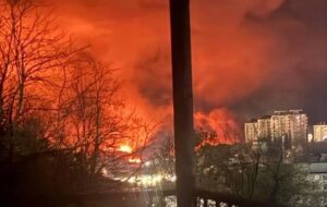 У Туапсе дрони підпалили нафтобазу