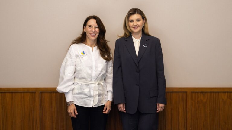 Перша леді й заступниця Генсека ООН обговорили роль в покаранні окупантів за злочини щодо дітей