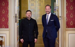 Зеленський зустрівся з кронпринцом Норвегії
