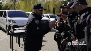 У поліції провели змагання серед груп оперативного реагування (ГОР) Національної поліції України