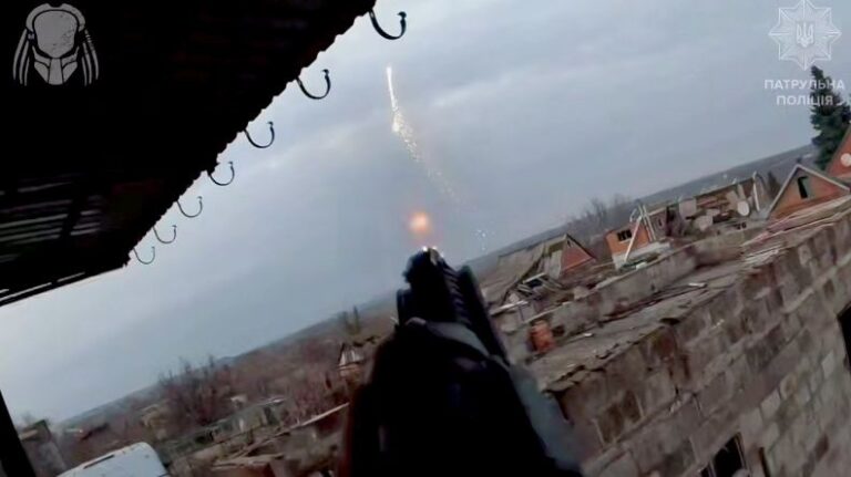 На Донеччині знищили російський дрон-дракон із термітною сумішшю