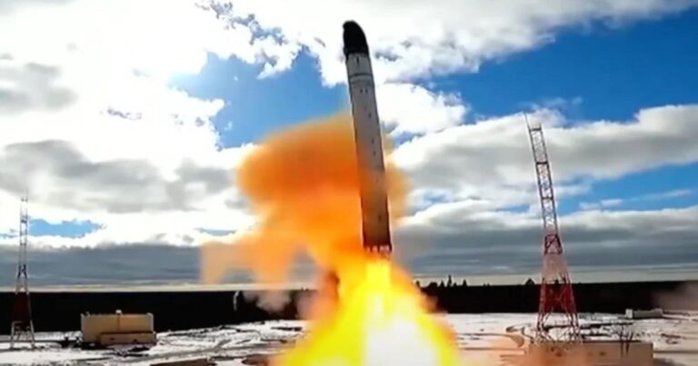 Ракета Сармат. Нові випробування в Росії