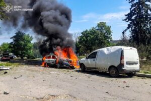У Балаклії росіяни поранили трьох людей