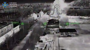 З&rsquo;явилося відео знищення російських об’єктів на Луганщині