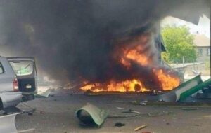 На Дніпропетровщині росіяни поцілили по двох АЗС, є поранений