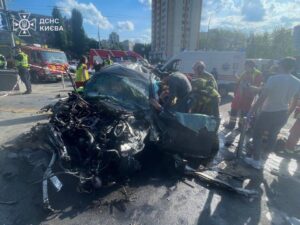 У смертельній ДТП в Києві загинули двоє поліцейських