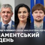 Парламентський тиждень 25.07.2026