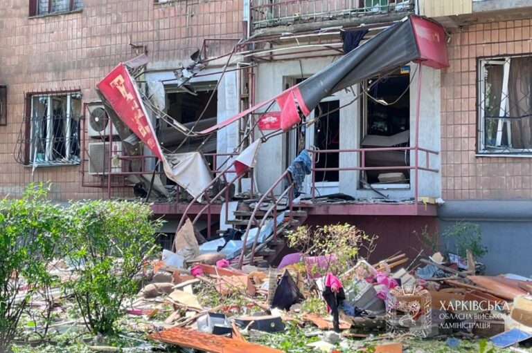 На Харківщині Росія вбила трьох осіб і 50 поранила