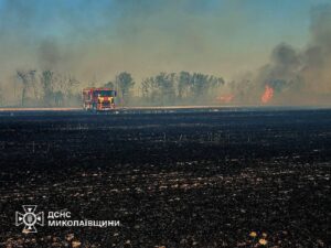 Росіяни вдарили по полях на Миколаївщині