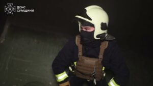 російський БпЛА атакував цивільну інфраструктуру на Сумщині