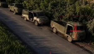 Бійці Азову показали удар по російській колоні