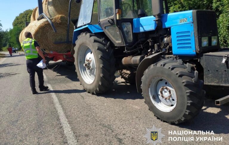 На Київщині п’яний тракторист на смерть збив 6-річну дитину на велосипеді