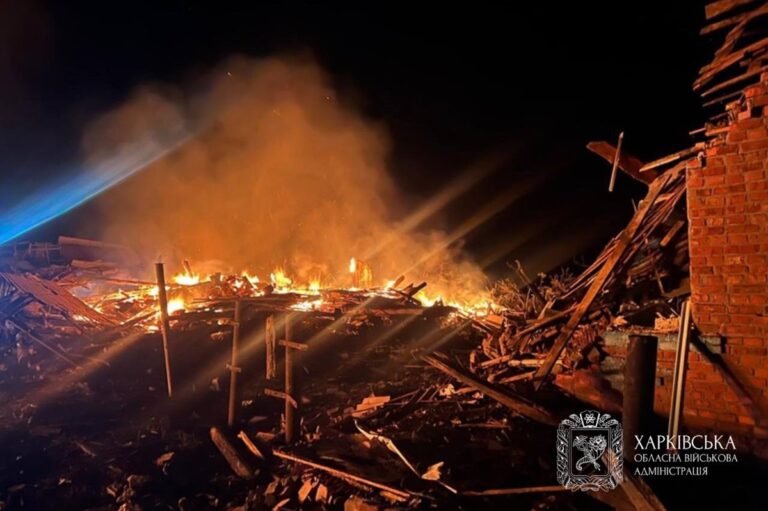 РФ атакувала село на Харківщині: четверо загиблих, 20 будинків пошкоджено