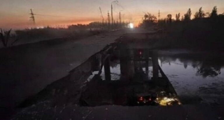 Росія розбила міст у Слов’янську – журналіст