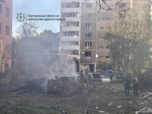 Росіяни вдруге атакували Запоріжжя КАБом
