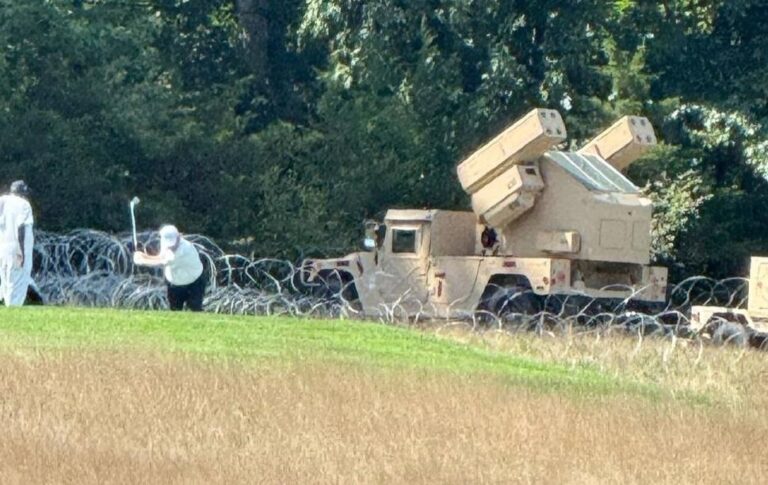 Трампа на полі для гольфу почали захищати антидроновою системою та ЗРК