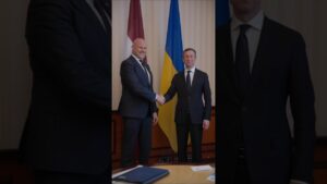 Сергій Корецький зустрівся в Києві з Прем’єр-міністром Латвії Андрісом Кулбергсом