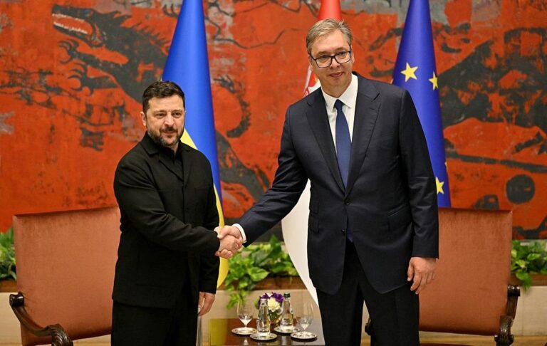 Зеленський проводить переговори Вучичем у Белграді
