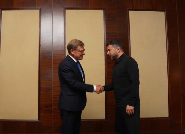 Зеленський зустрівся з керівником МЗС Німеччини
